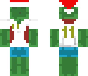 christmas slime handball player