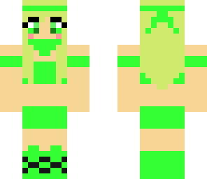 lime ninja girl