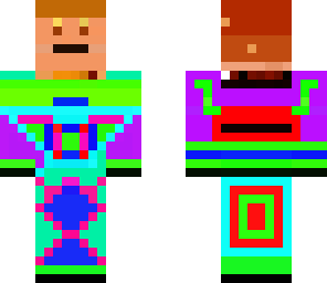 very colourful dude