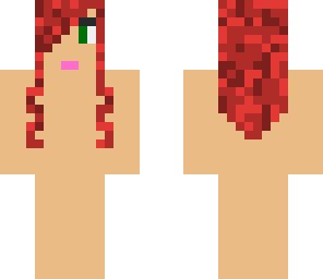 red hair outine