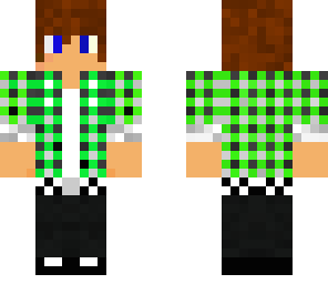 teenager in green