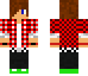 teenager in red