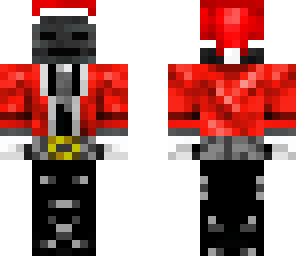 wither skeleton in christmas uniform