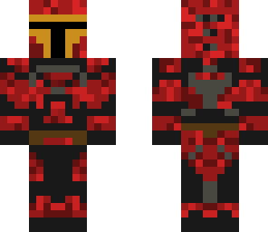red mandalorian