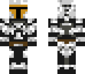 white mandalorian
