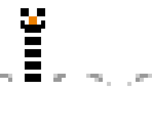 creepy snowman
