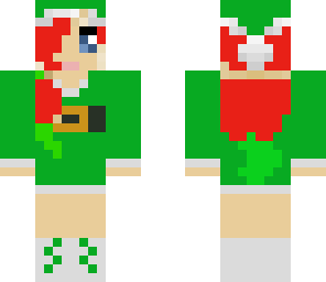 christmas elf girl