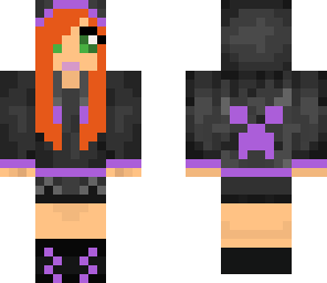 purple girl