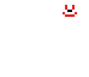 floting smiling face ghost