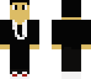 white guy in a tux