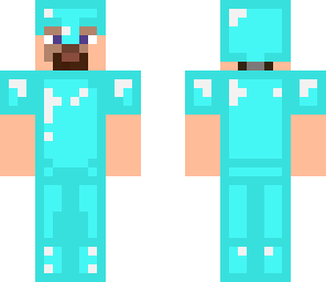 steve in dimond armor