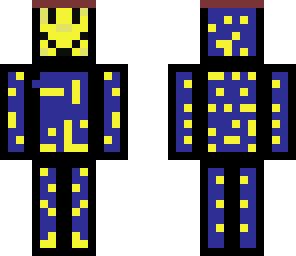 blue and yellow