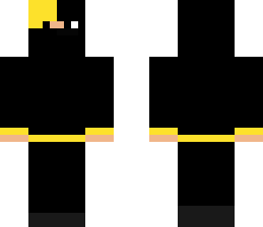 yellow black ninja