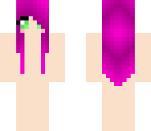 pink hair girl base