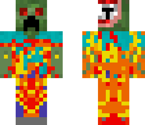 zombie on fire