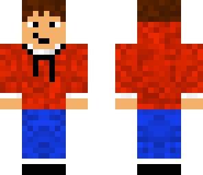 red hoodie