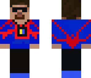 my skin for youtube vids