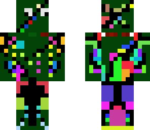 the chrismas tree man