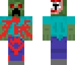 angry creeper face