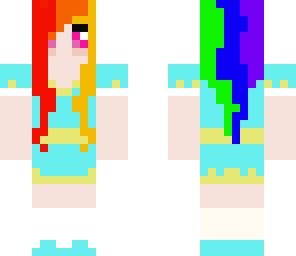 human rainbow dash