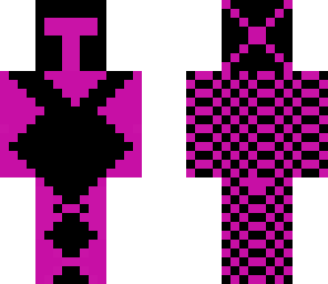 retro pink robot
