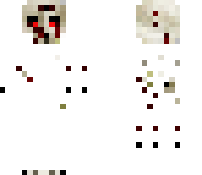 blood bones and skull