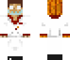 herobine in a suit
