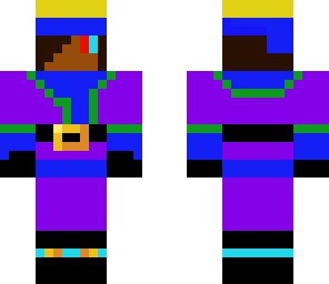 colorful santa