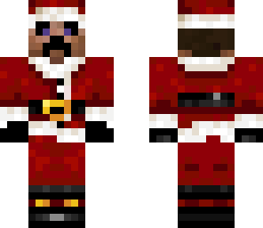 santa creeper steve