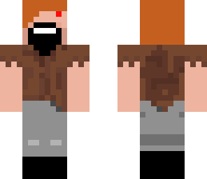 evil notch with hair