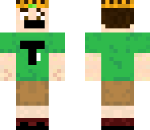 black t tobuscus with mustache