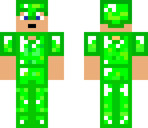 me in emerald armor