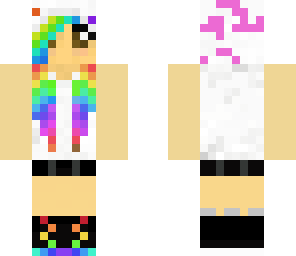 edited rainbow hair by bella12