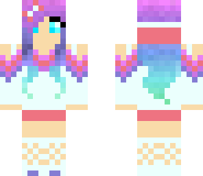 cute rainbow girl