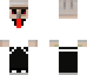 golem wearing white tuxedo