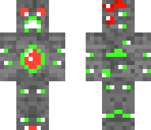red stone and emerald  guy