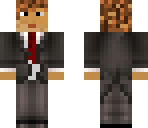 hipster in a suit