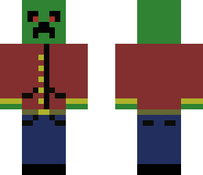 evil creeper in a suit