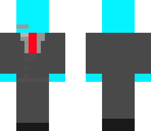 blue slender man