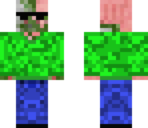 zicool pigman green sweater revised