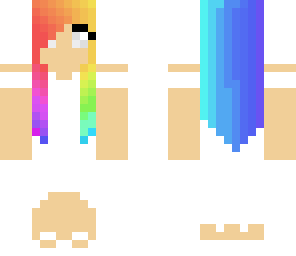rainbow hair hyuga - fixeddress