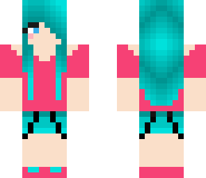 pink blue favor girl love