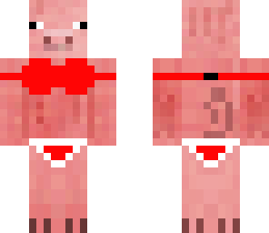 pig in bikini