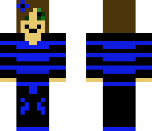 blue and black headphone girl
