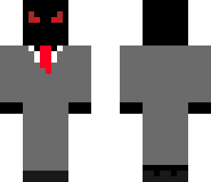 demon in suit