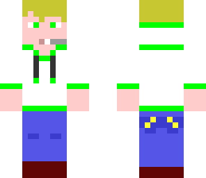 white mister minecraft