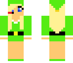 santa's little blonde elf girl