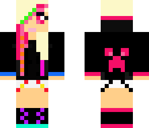 rainbow creeper girl
