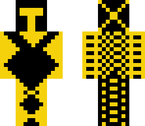 yellow retro robot