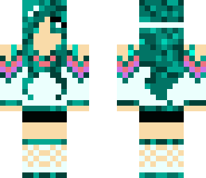 green hoodie girl